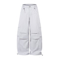 BLACKLISTS Pleated Quick-drying Tooling Narrow Scimitar Pants