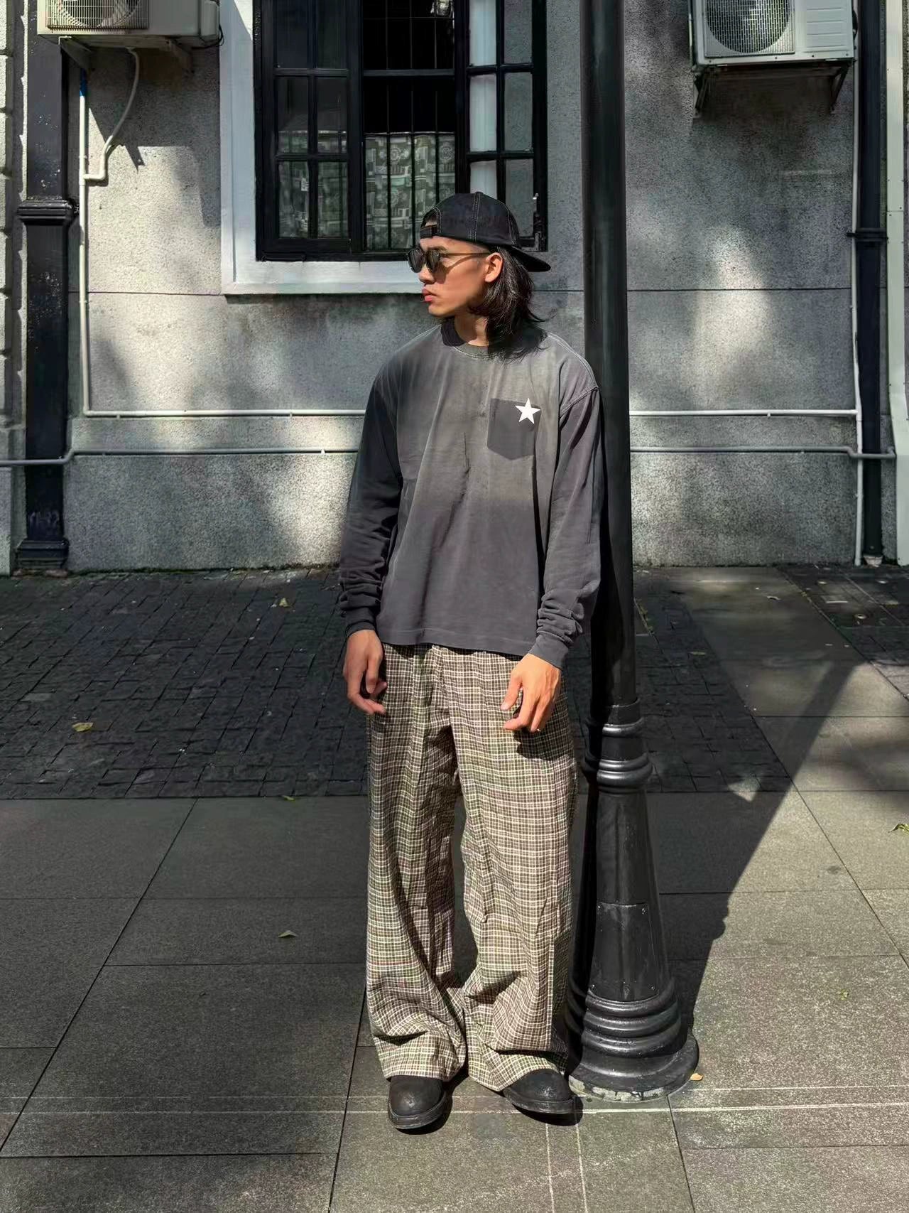 LIBERAFIT Casual Spark Print Long Sleeve