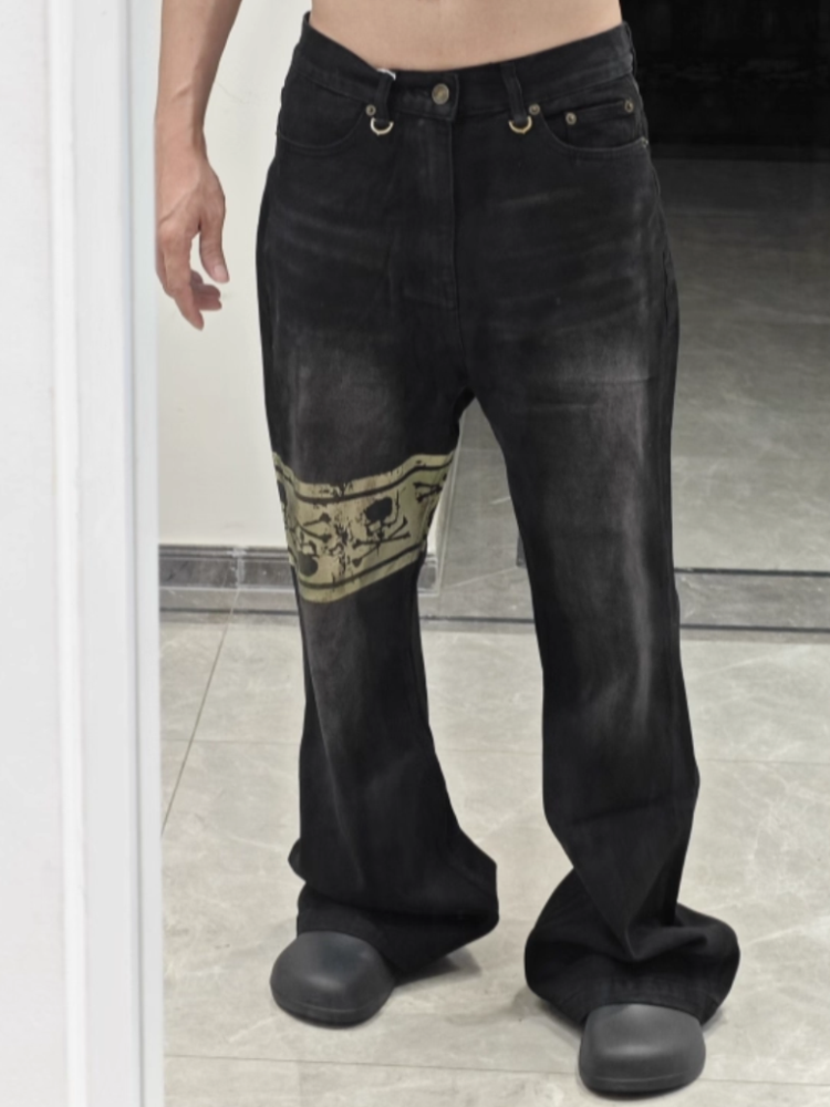 KONOOT Micro Straight Loose Jeans