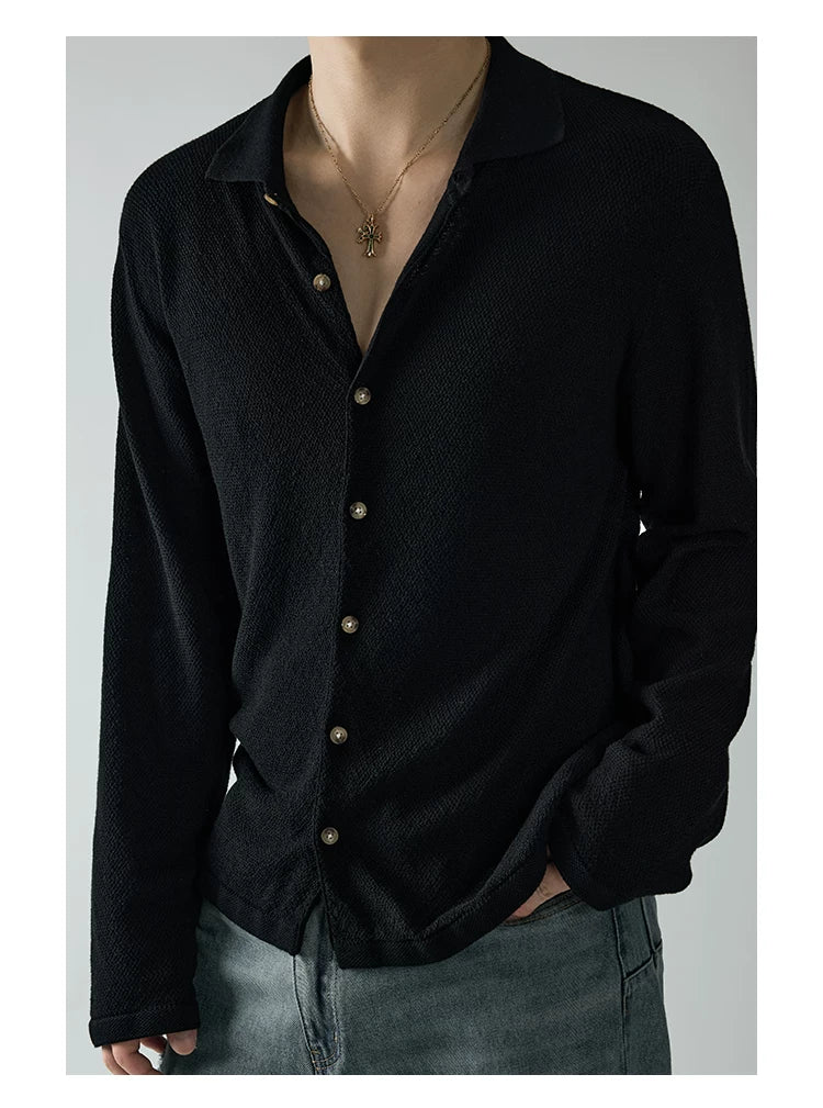 SEE ALSO Thin Long-sleeved Knitted Shirt