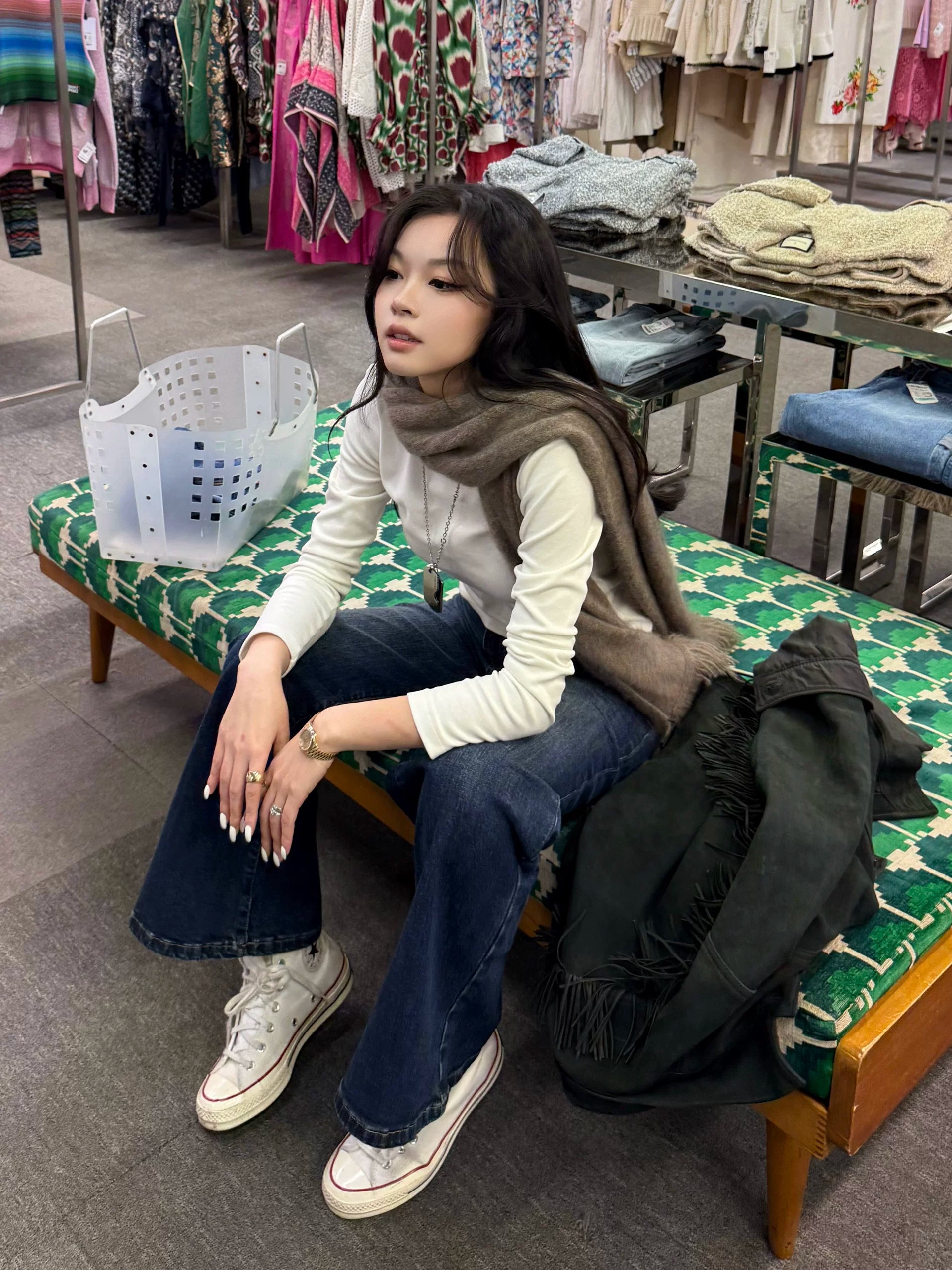Popchee High Waist Skinny Versatile Jeans