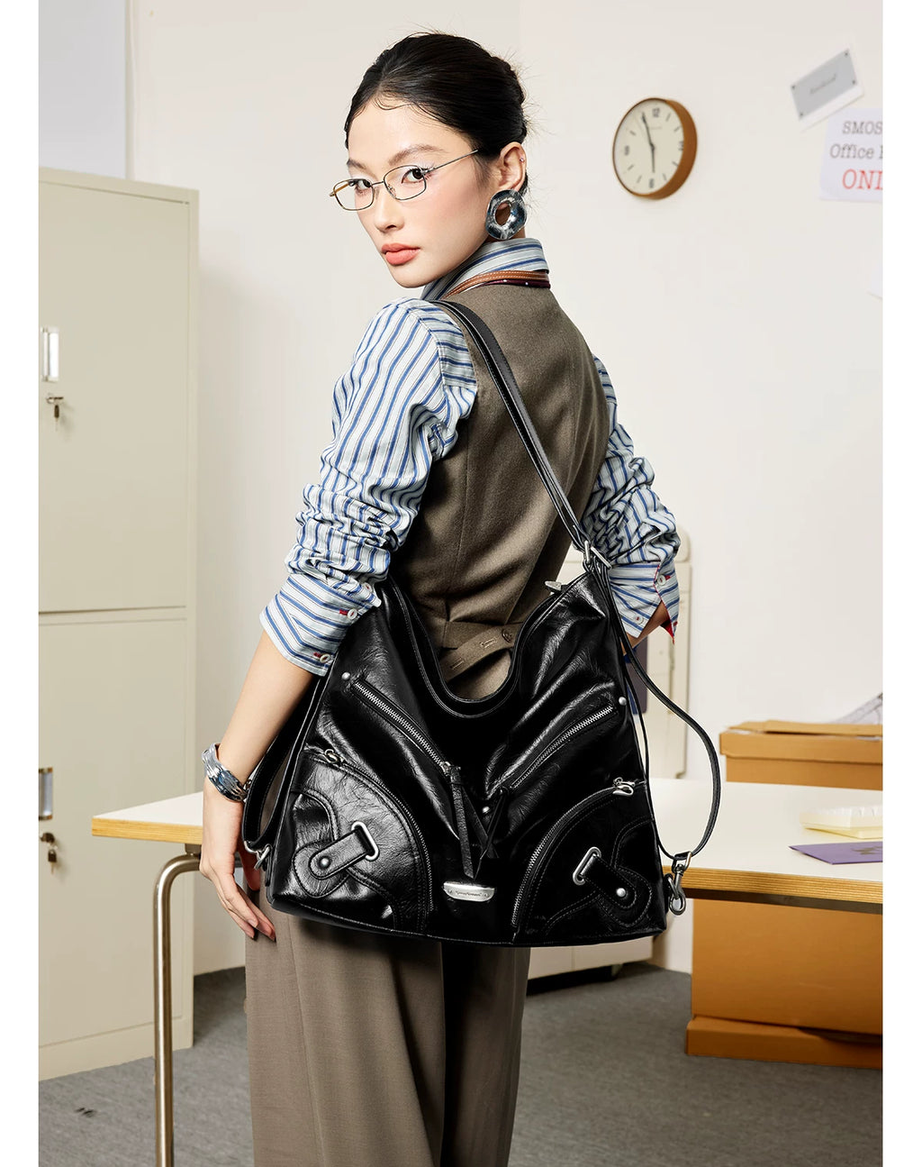 SmoSmos Vintage Shoulder Underarm Bag