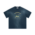 MindError Retro Record Player Print Tie-dye Tee
