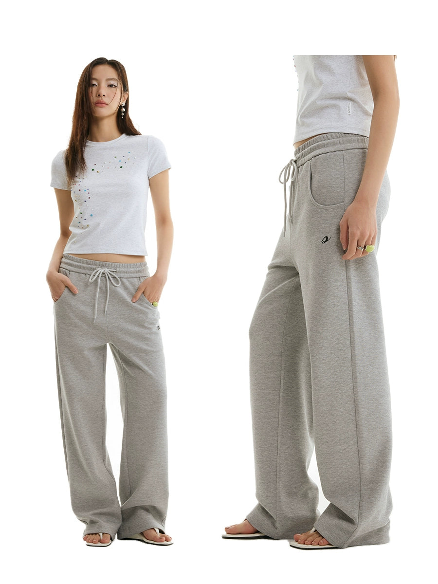 FUNKYFUN Versatile Basic Casual Sweatpants