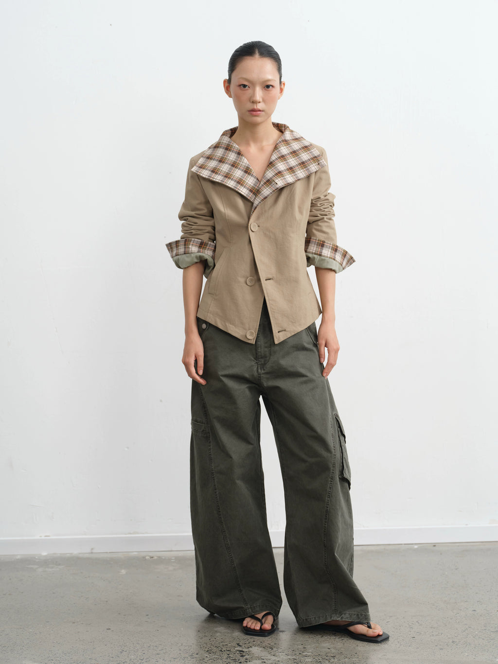 LINY LIBERTY Vintage Loose Trench Coat