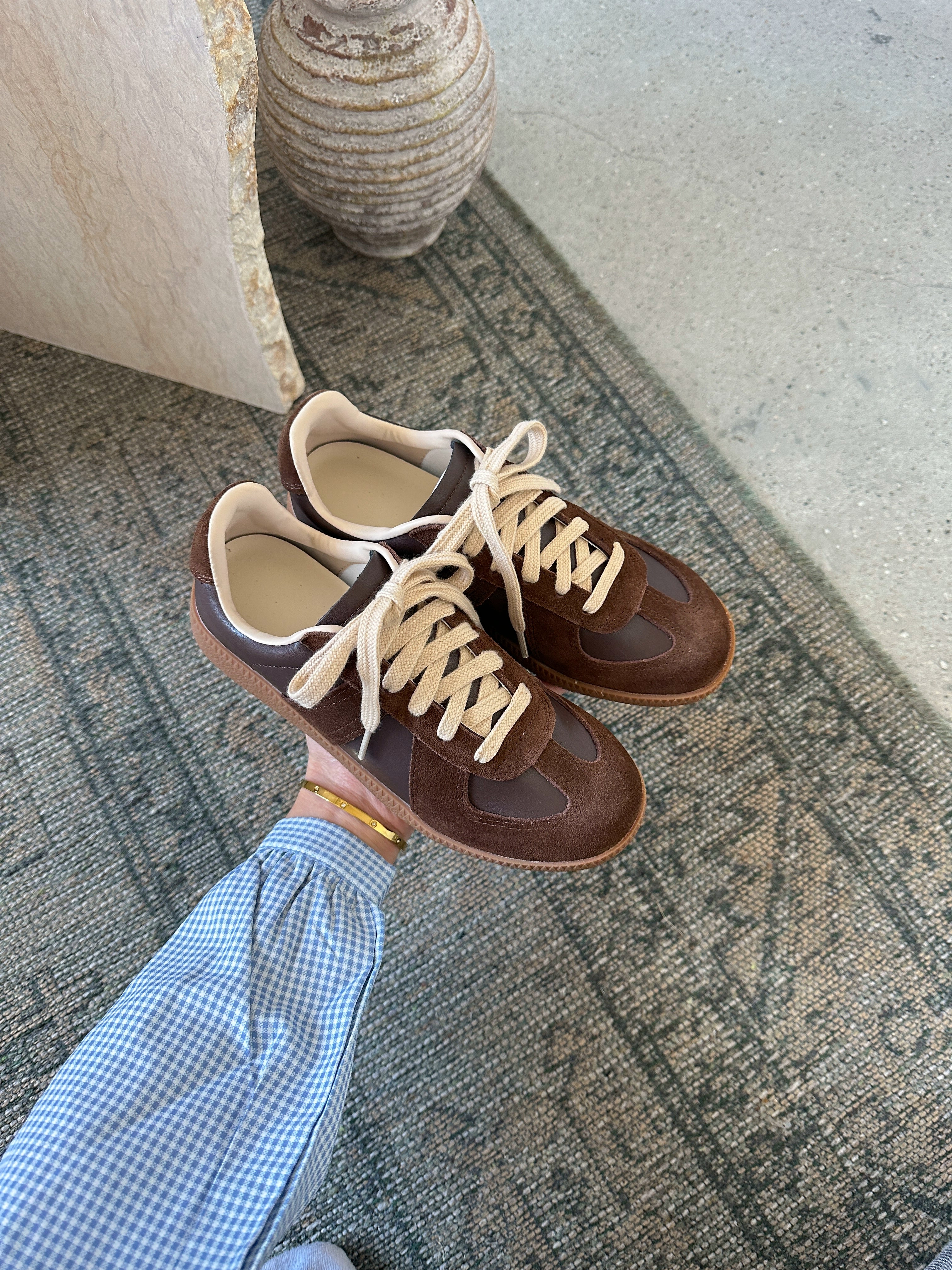 Lidaren Produced Vintage Inner Heightening Sneakers