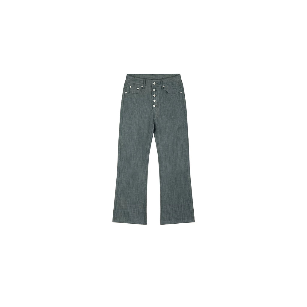 PLUS NO LOGO Straight Breasted Jeans