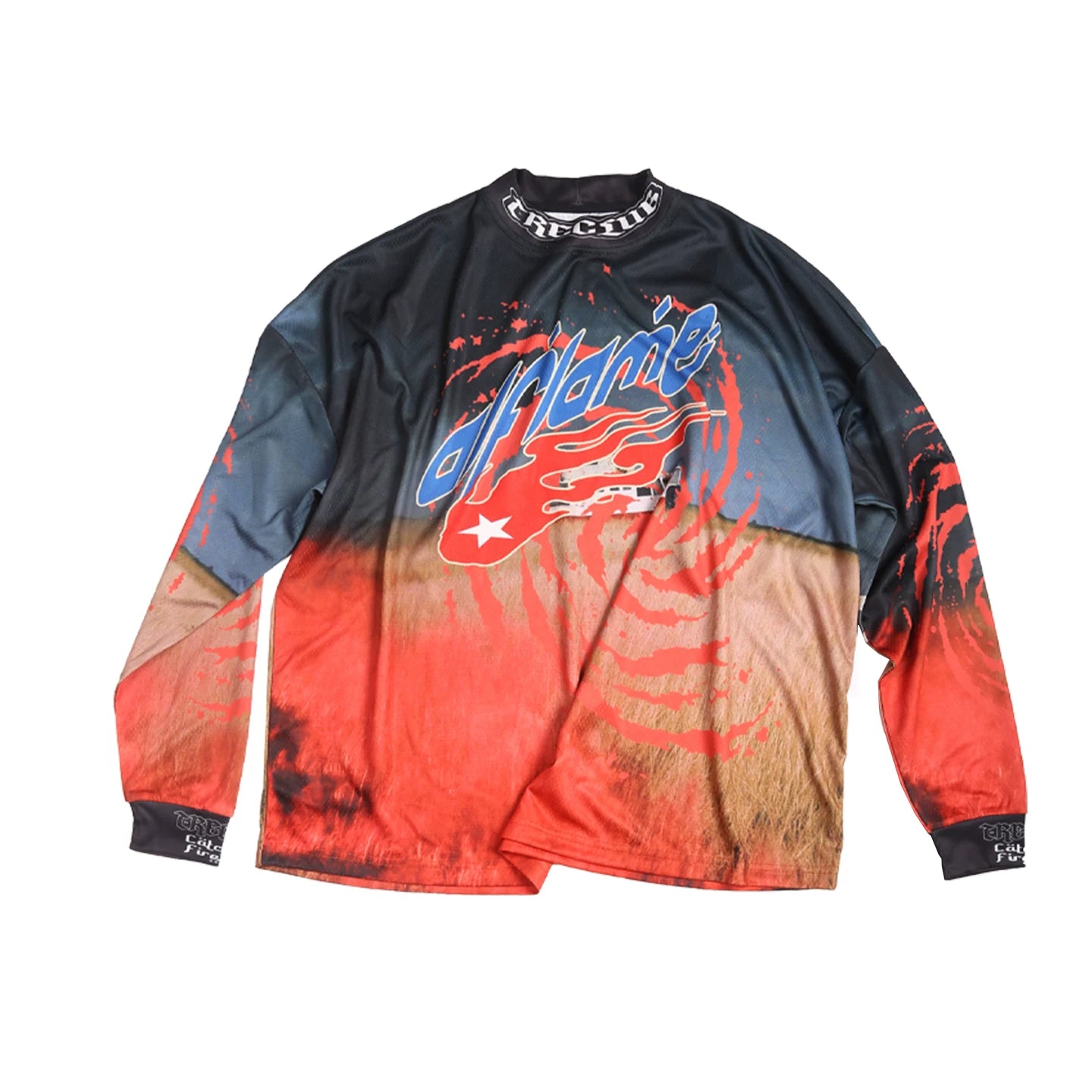 TREclub Full of Prairie Print Casual Long Sleeves