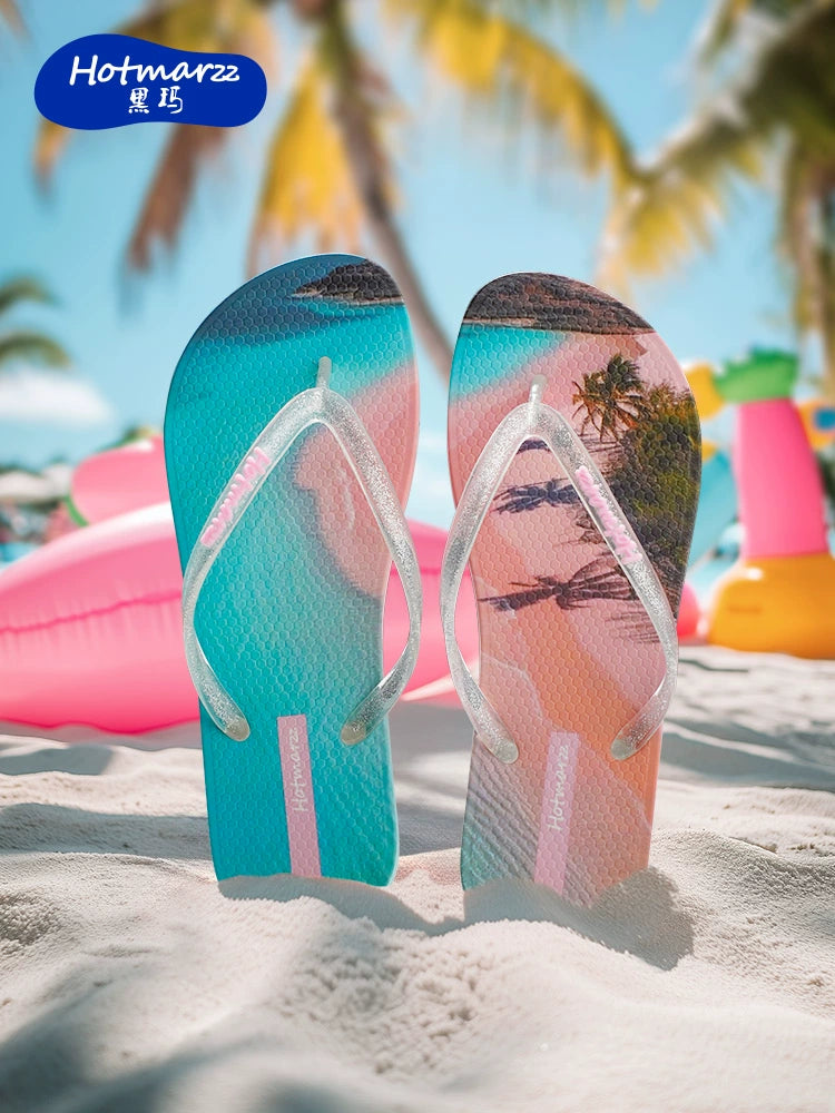 Hotmarzz Wear-resistant Non-slip Splint Pinch Cold Slippers