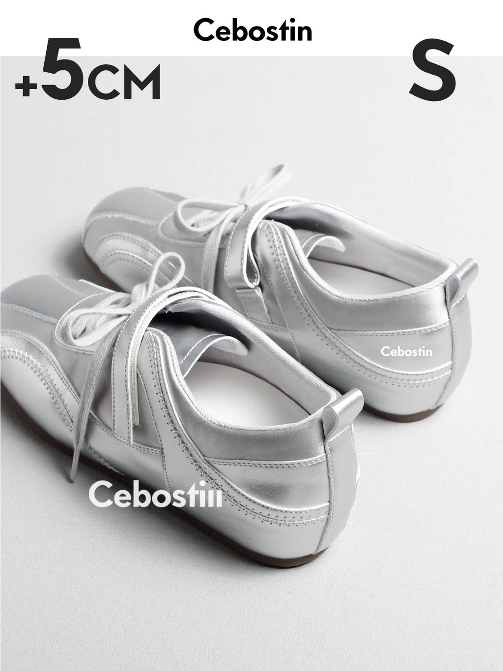 Cebostin Inner Height-increasing Sports and Leisure Shoes