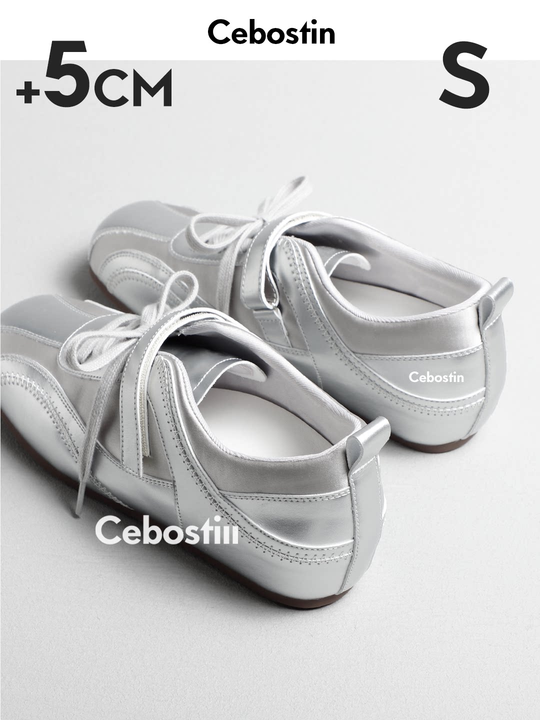 Cebostin Inner Height-increasing Sports and Leisure Shoes