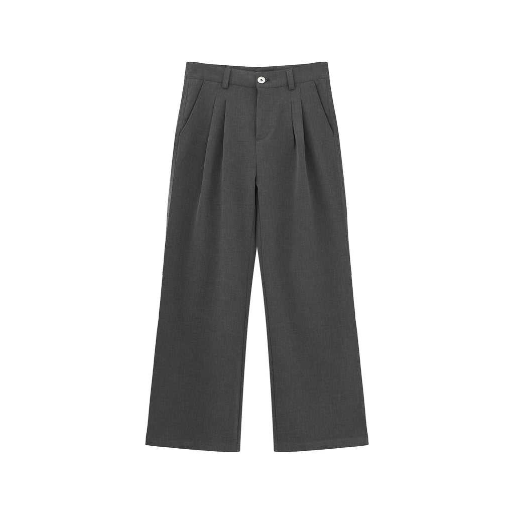TURNTIDE Niche High-end Three-dimensional Tailoring Straight Trousers