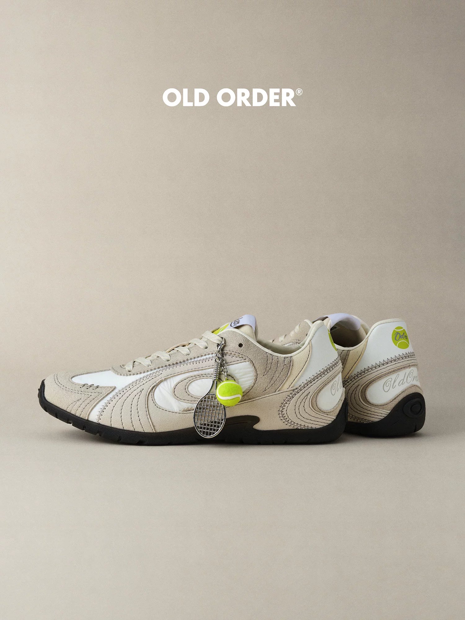 OLDORDER Vintage Color-blocking Casual Shoes