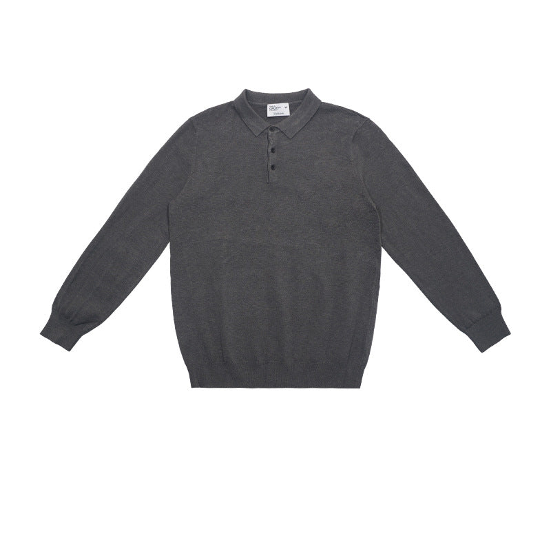 UNF Comfort Soft Waxy Knitted POLO Shirt
