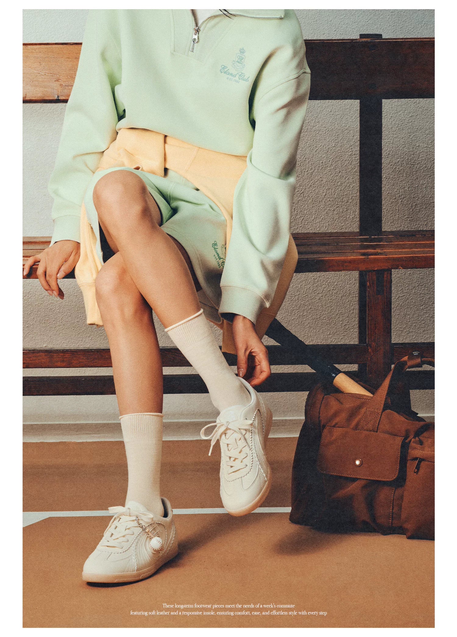 OLDORDER Vintage Niche Design Flat Shoes