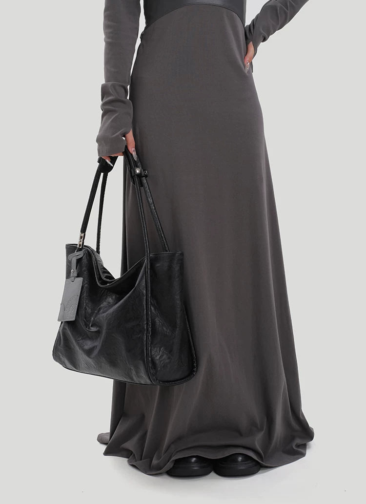 KoniKoni Leather Niche Shoulder Bag