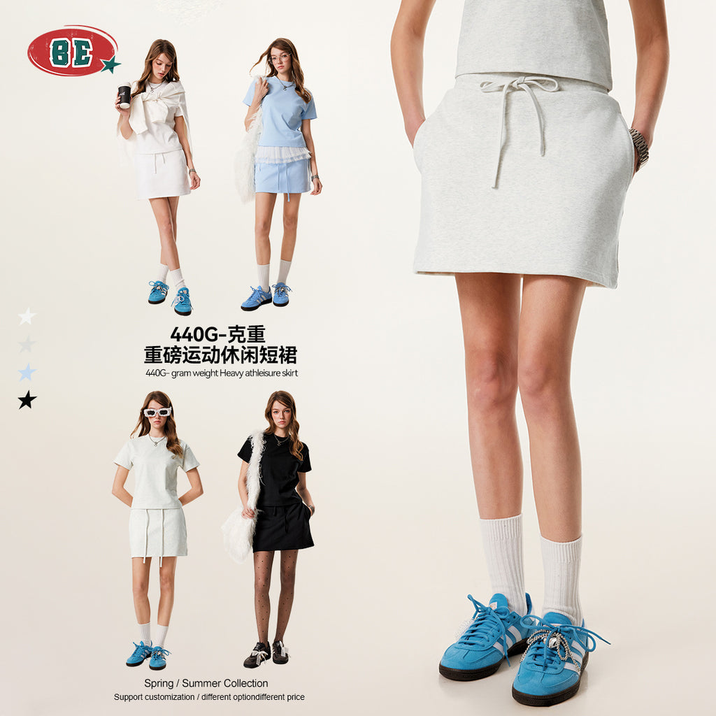BE WOMEN'S Retro Sports Short Skirt