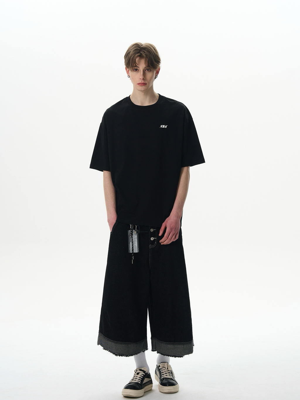 MaxDstr small logo embroidered commuter versatile Tee