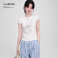 Three Sweet and Spicy Slim Short Tee