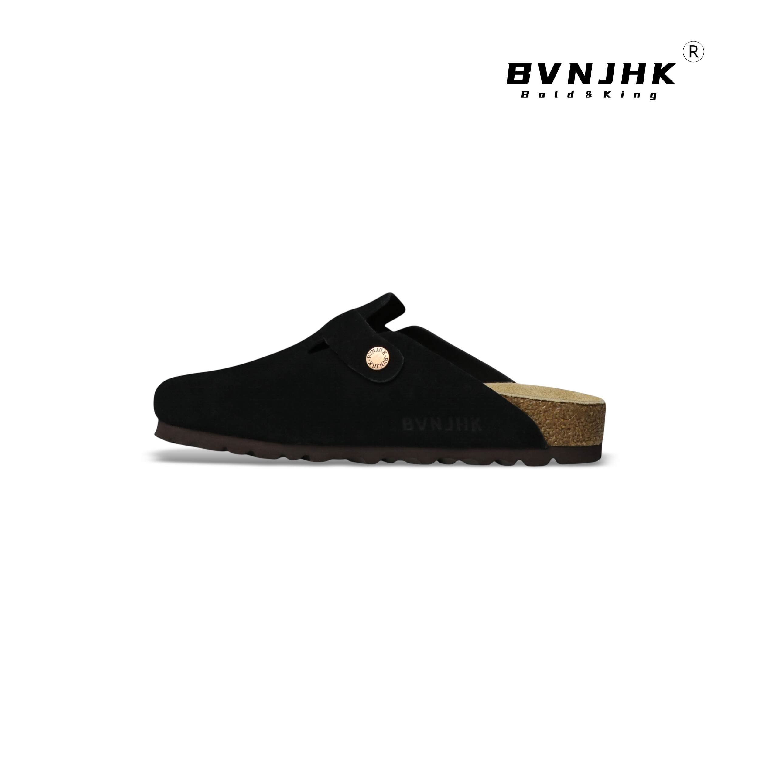 OQ X BVNJHK Suede Clogs