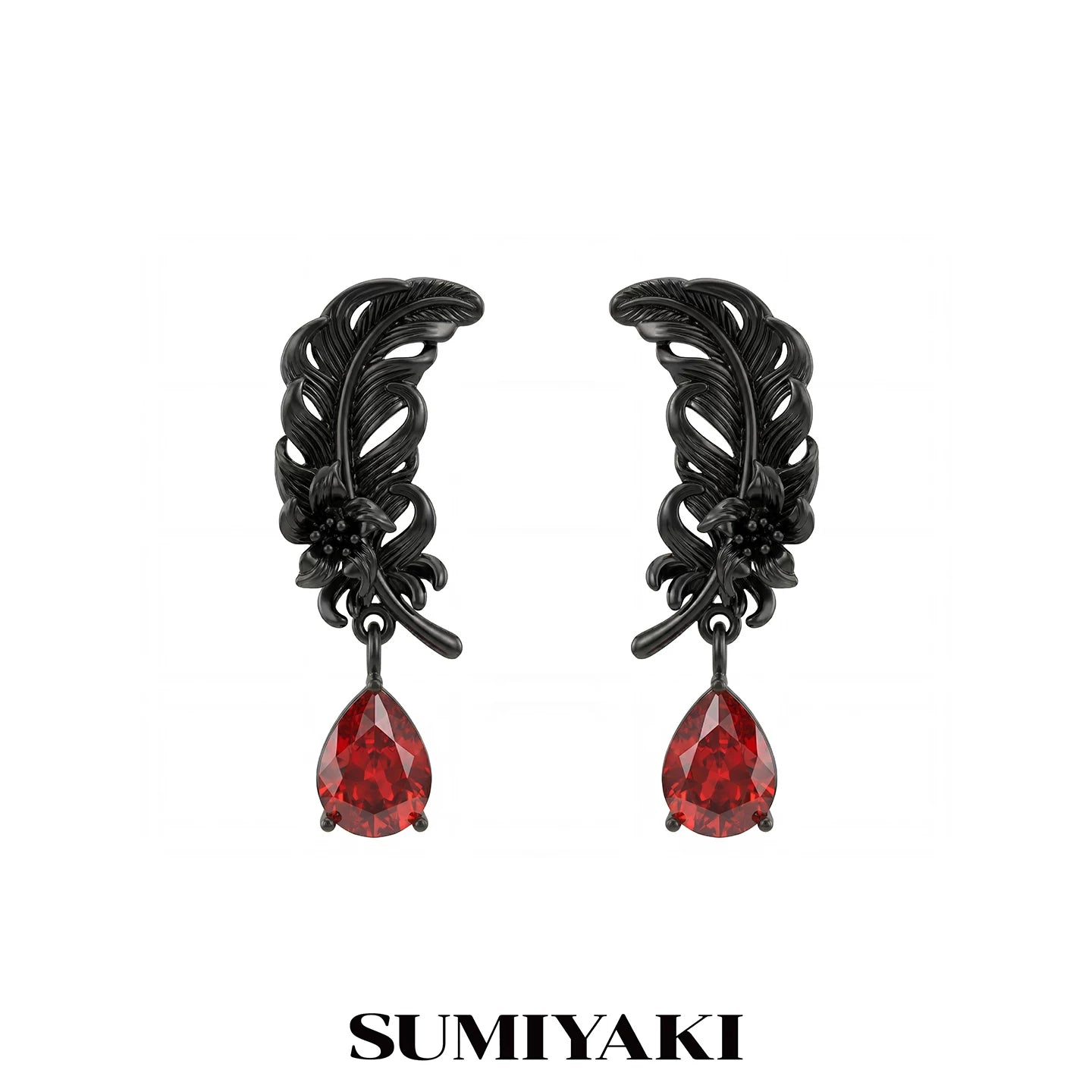 SUMIYAKI Niche Premium Feather Earrings