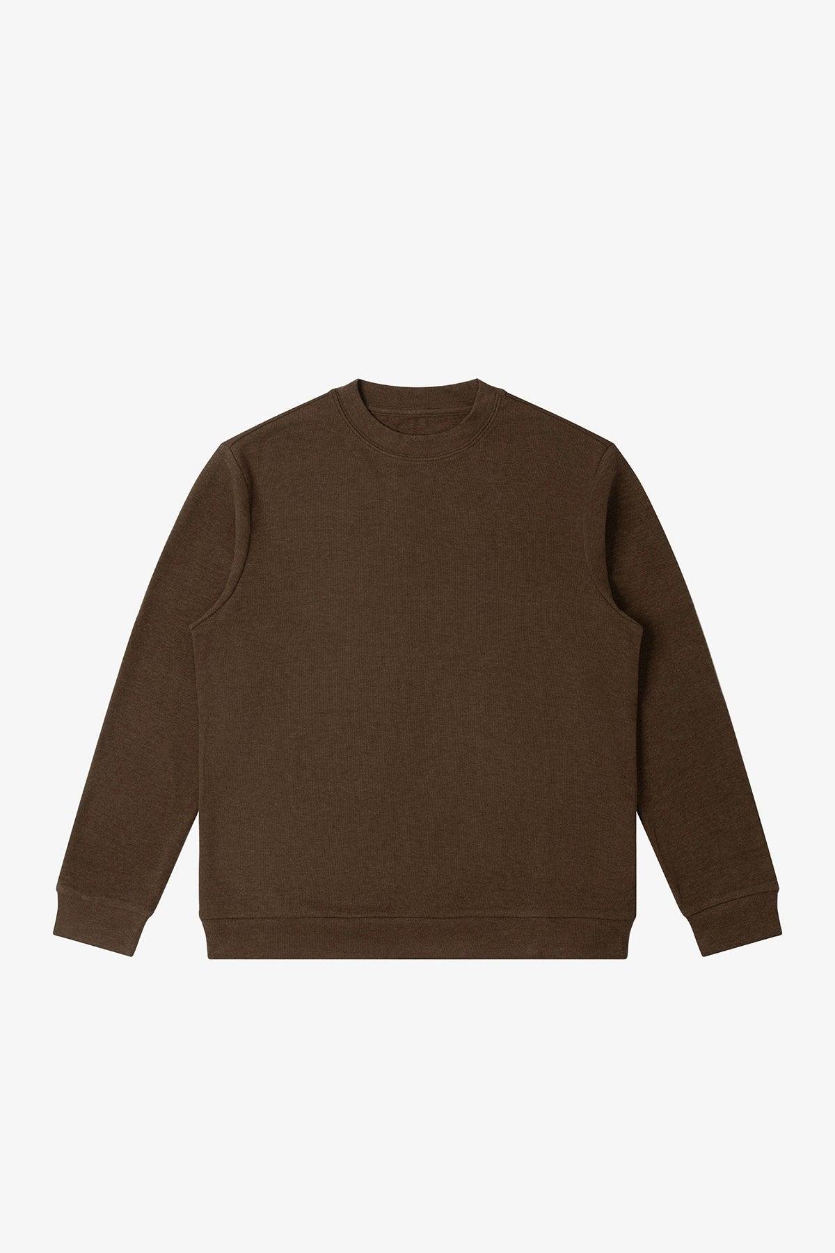 NO LOGO Round Neck Half Turtleneck Warm Long Sleeves