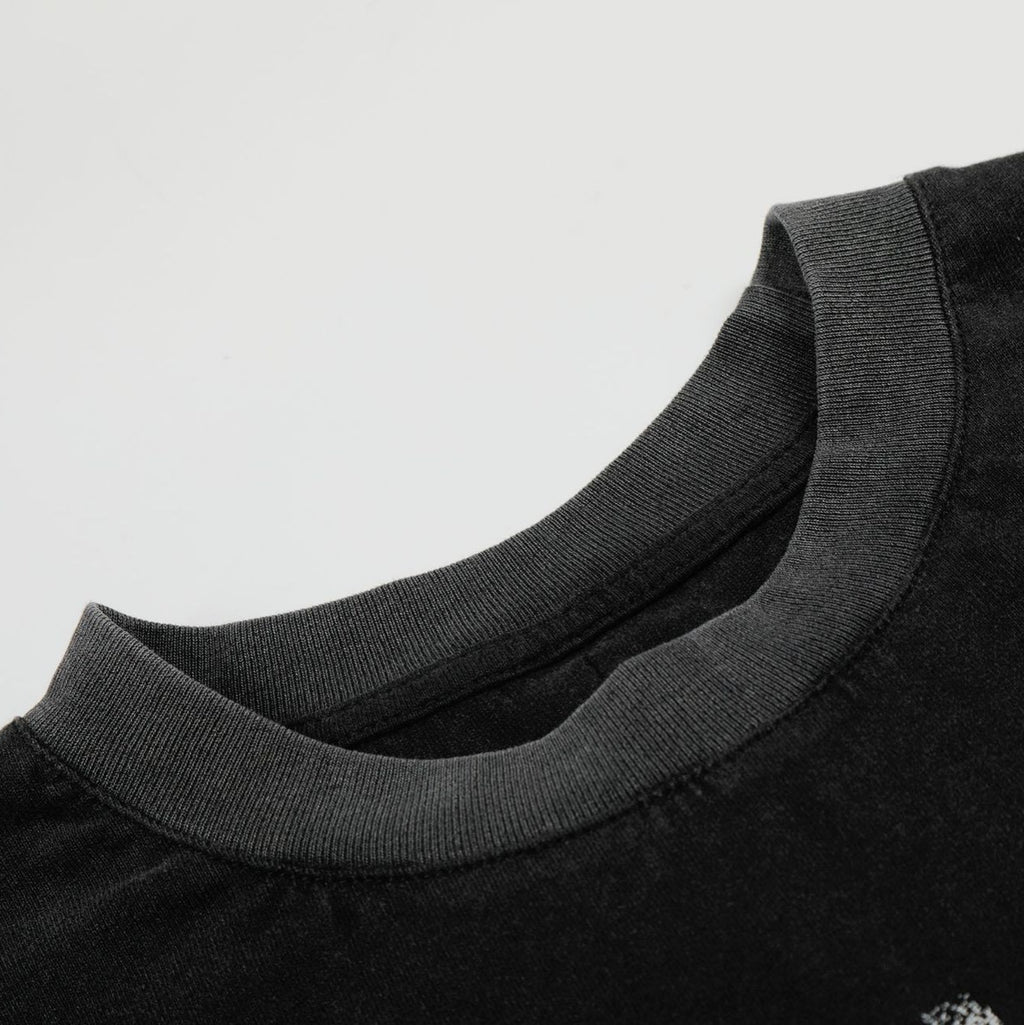 11KN Letter Print Loose Casual Tee