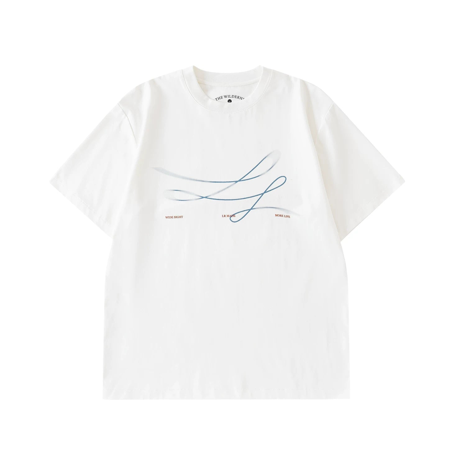 LR Cool Motion Line Pattern Loose Tee