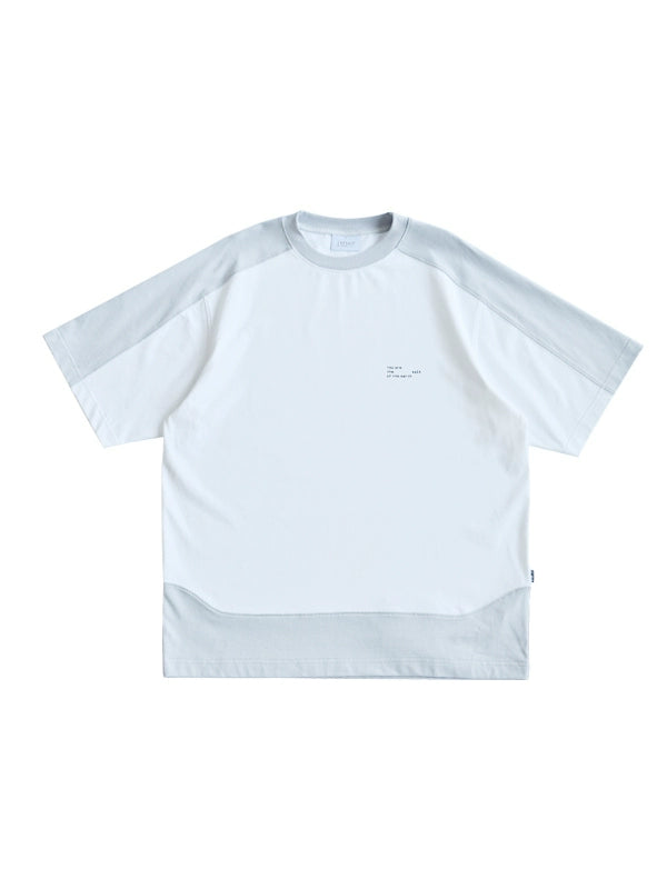 NUMBERSALT Loose and Versatile Contrasting Retro Tee