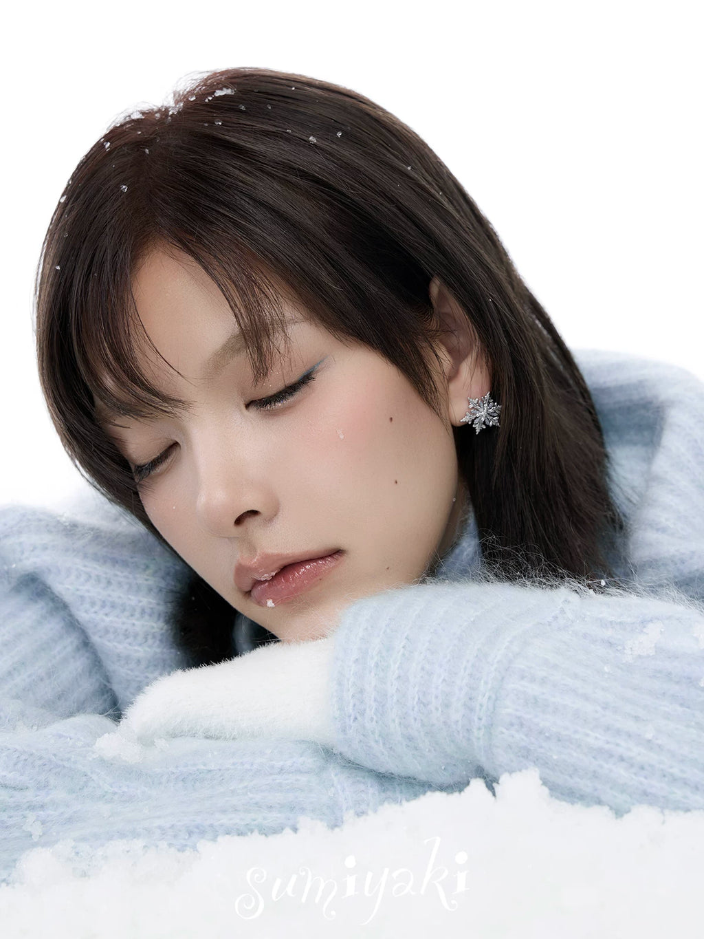 SUMIYAKI Premium Snowflake Earrings