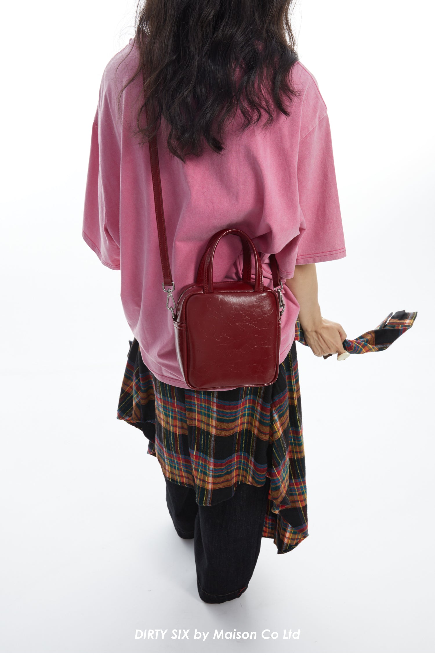 DirtySix Cow Split Leather cooperbag