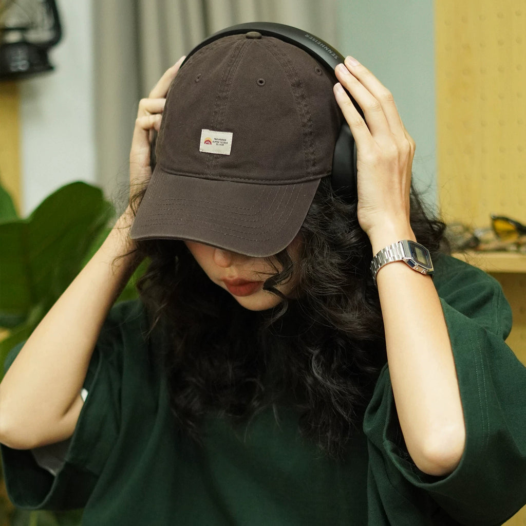 THE HOBOO Japanese Small Label Cap