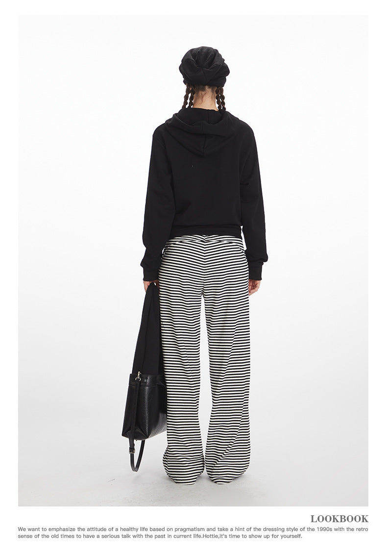 Nariele Hot Diamond Cardigan Zip Hooded Sweater