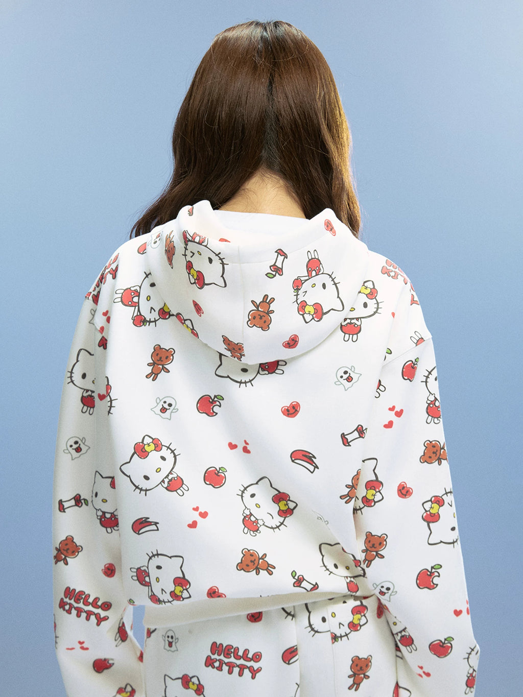 WHOOSIS Hot Diamond Full Print Casual Zipper Jacket