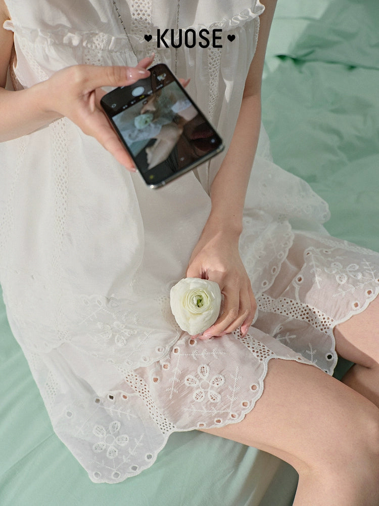 Kuose Vest Skirt Two-piece Set