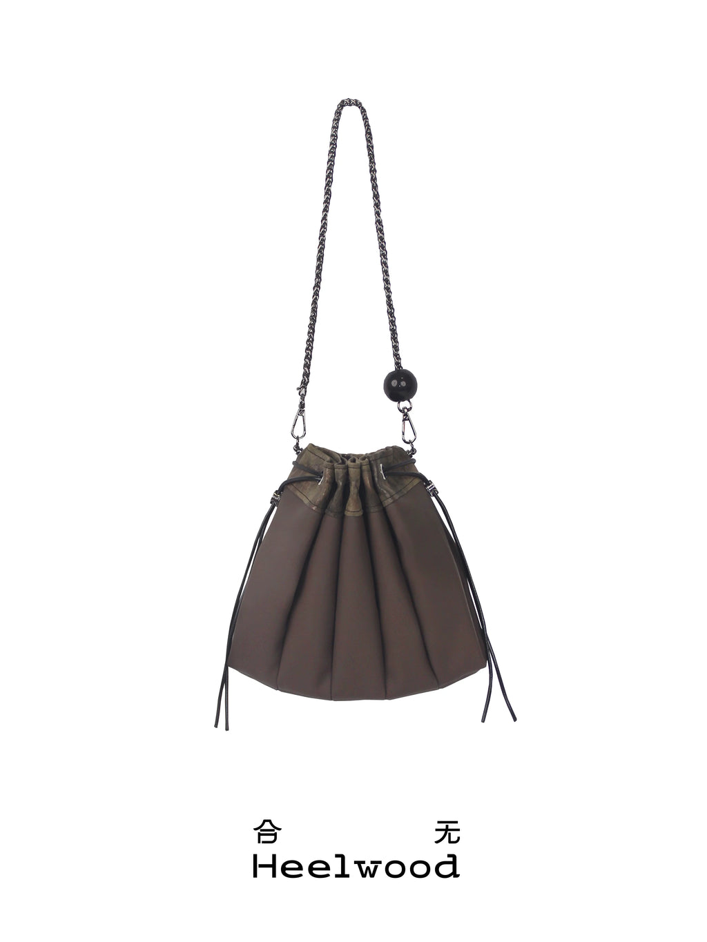 Heelwood Vintage Fashion Splicing Underarm Bag