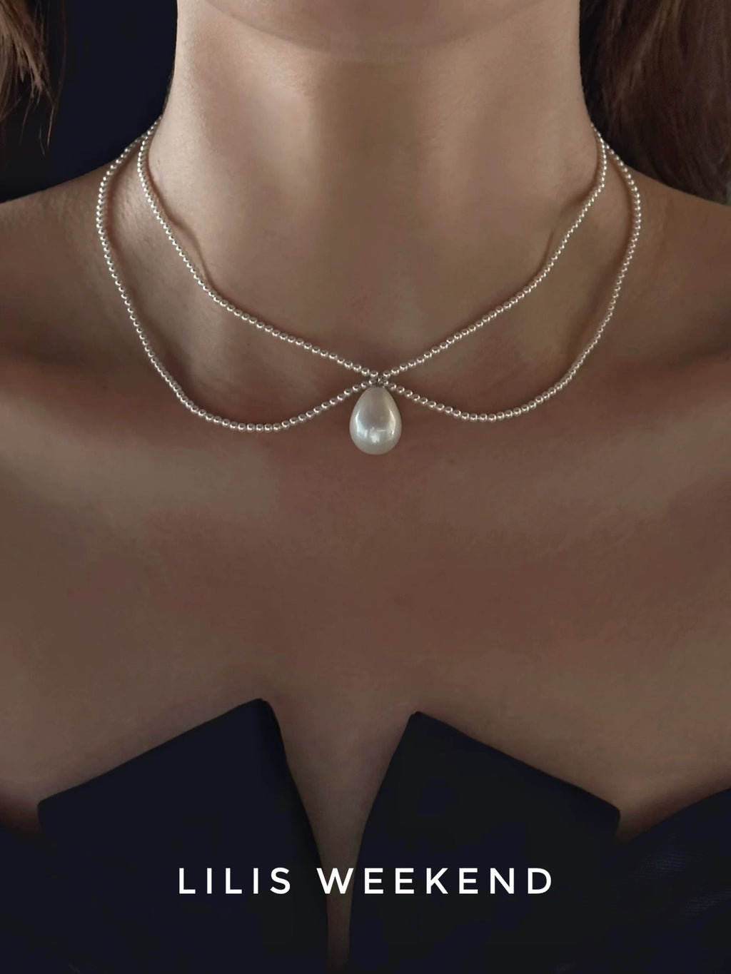 Lilis Weekend Extremely Fine Pearl Necklace