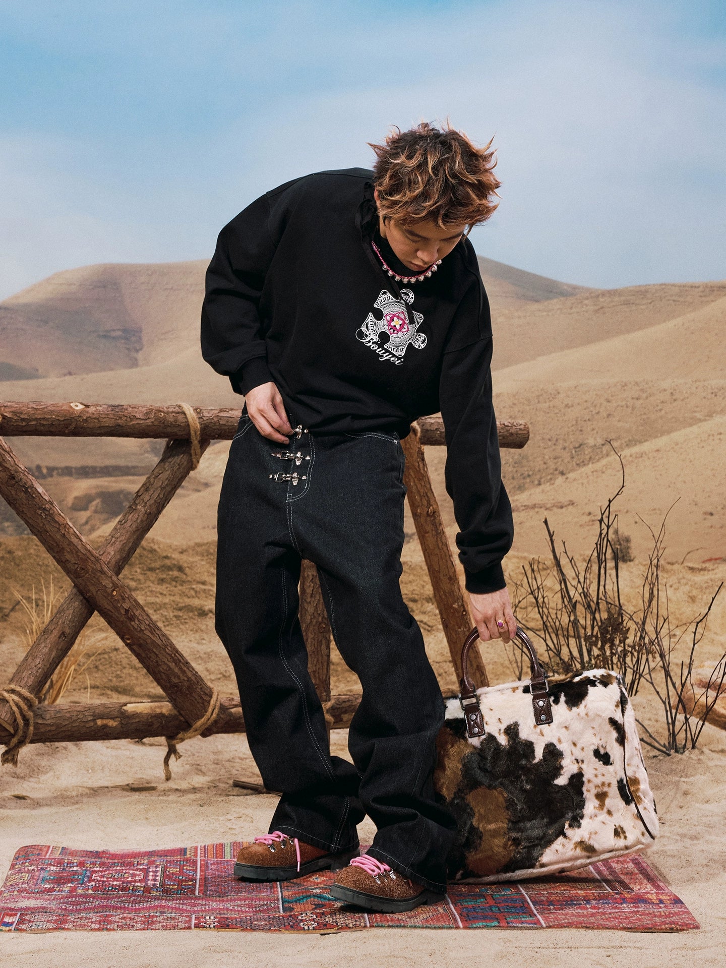 YADcrew High Street Casual Versatile Jeans