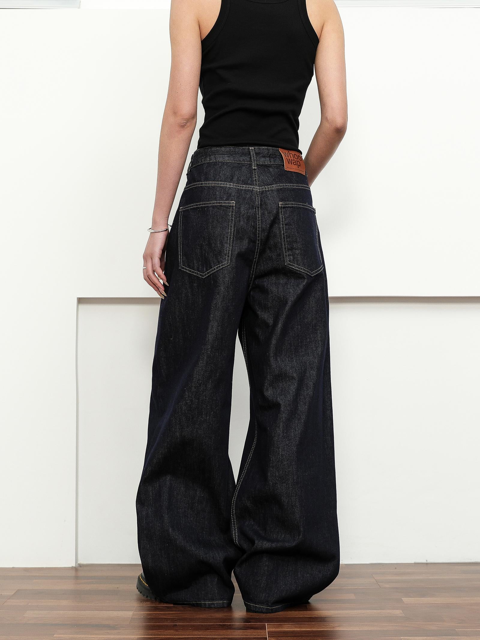 FLYOFF streèt breasted denim jeans