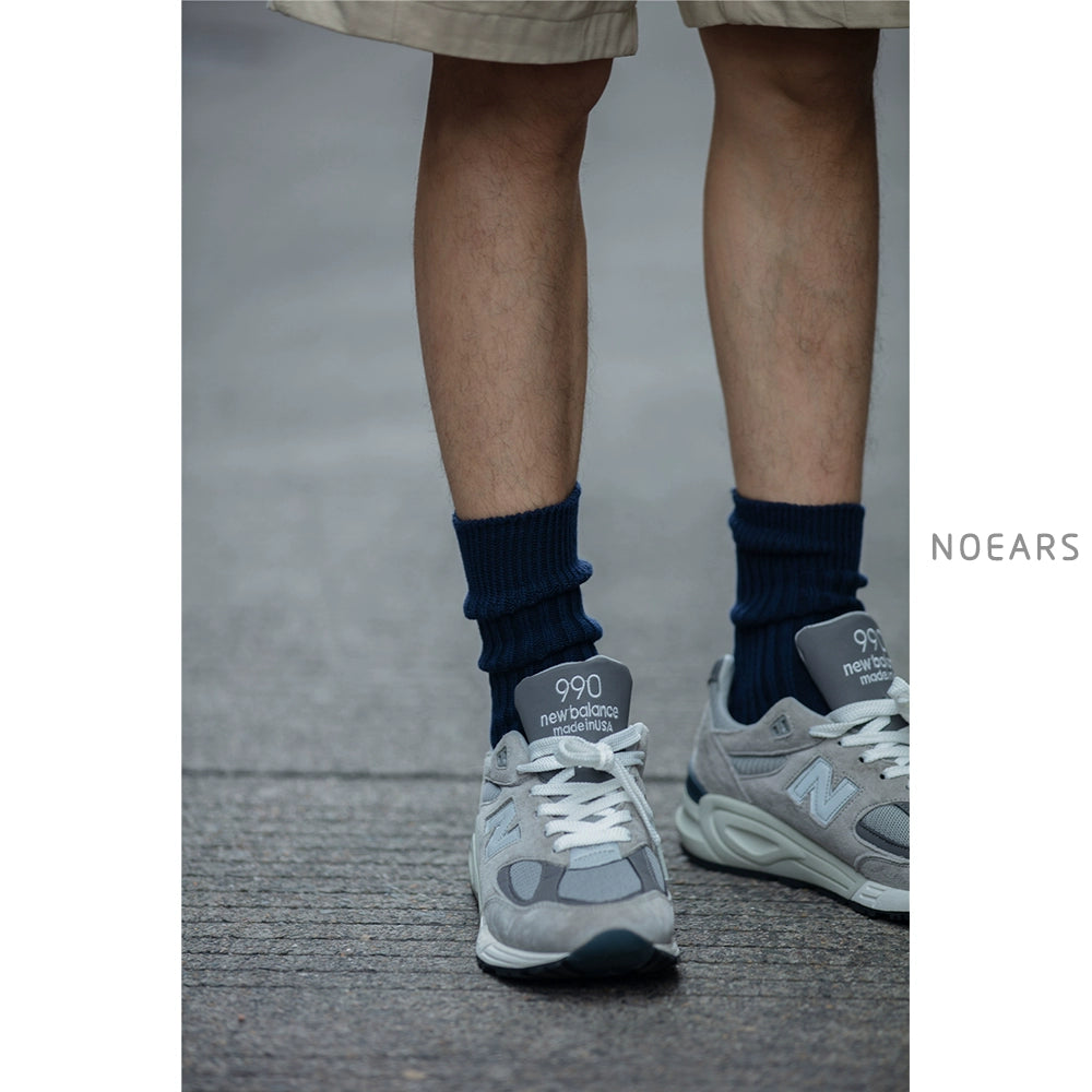 NOEARS Japanese Retro Thick Needle Knitted Socks