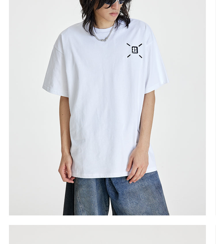 (NMK) X LOGO Heavy Cotton Loose Tee