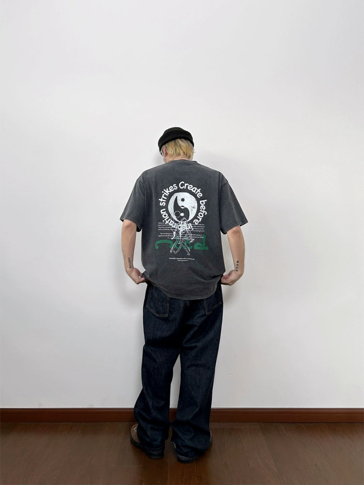 NOSD Washing Water Destroys Tai Chi Array LOGO Tee