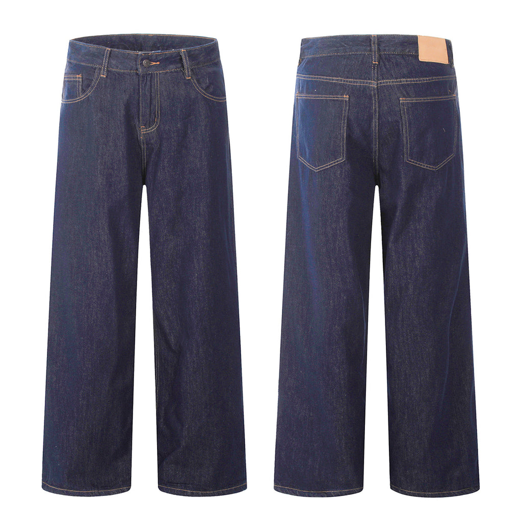 11KN blue straight jeans