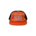 TH90CREW Satin Letter Printed Flat Rim Cap