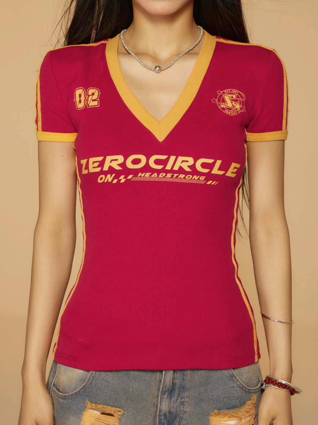 Zero Slim and Thin Jersey Sports Tee
