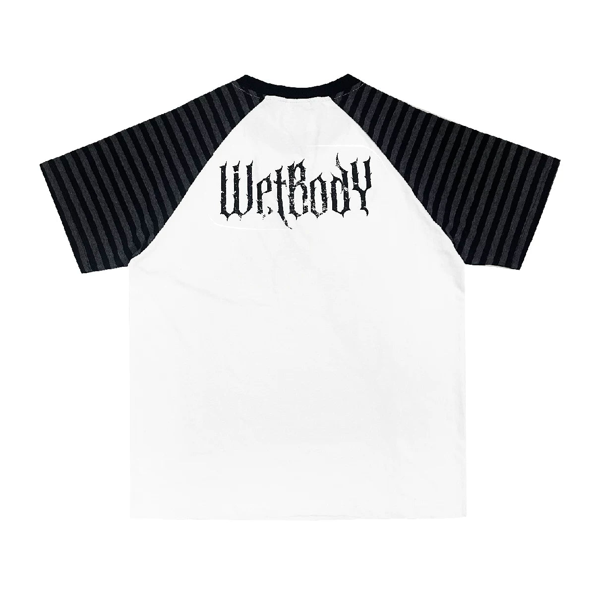 WETBODY Tattoo Skull Print Shoulder Tee