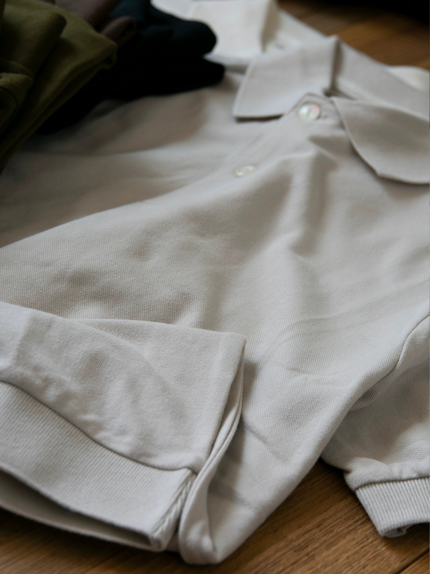 PrintAce Lapel Loose Base Polo Shirt