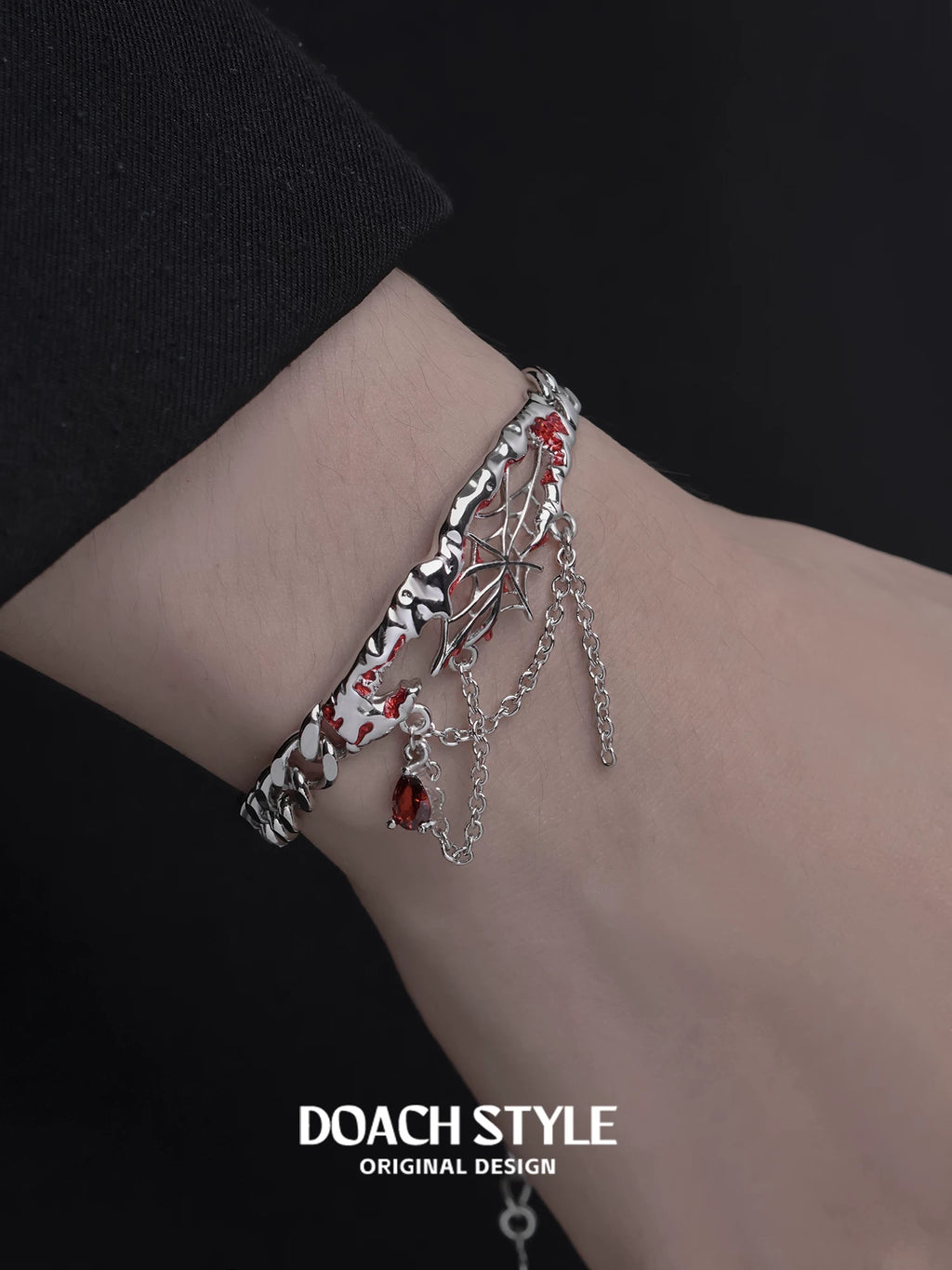 DOACH Spider Web Tassel Bracelet