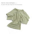 LINY LIBERTY Minimalist Lazy Loose Round Neck Tee