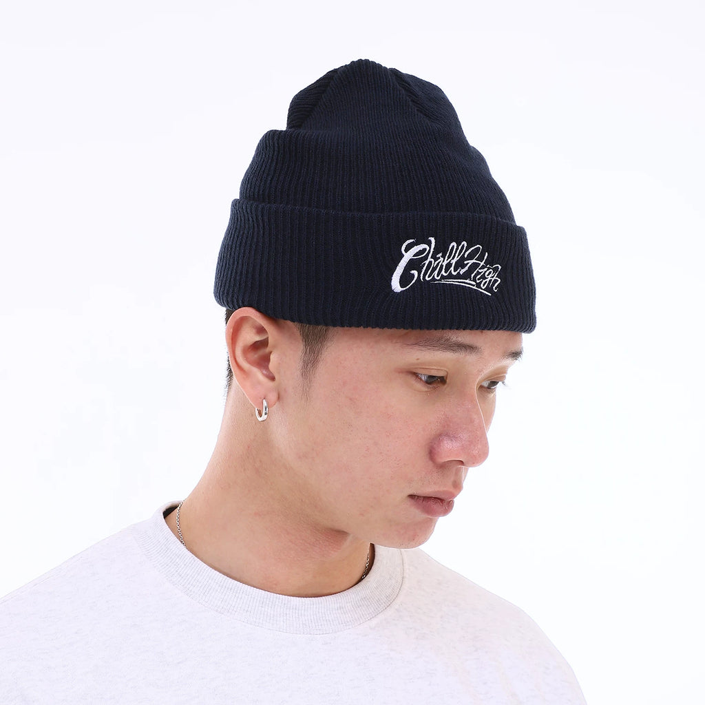ChillHigh Vintage Embroidered Knitted Warm Wool Hat